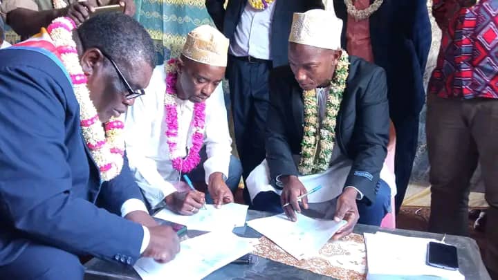 Barakani a signé un accord de gestion des ressources halieutiques